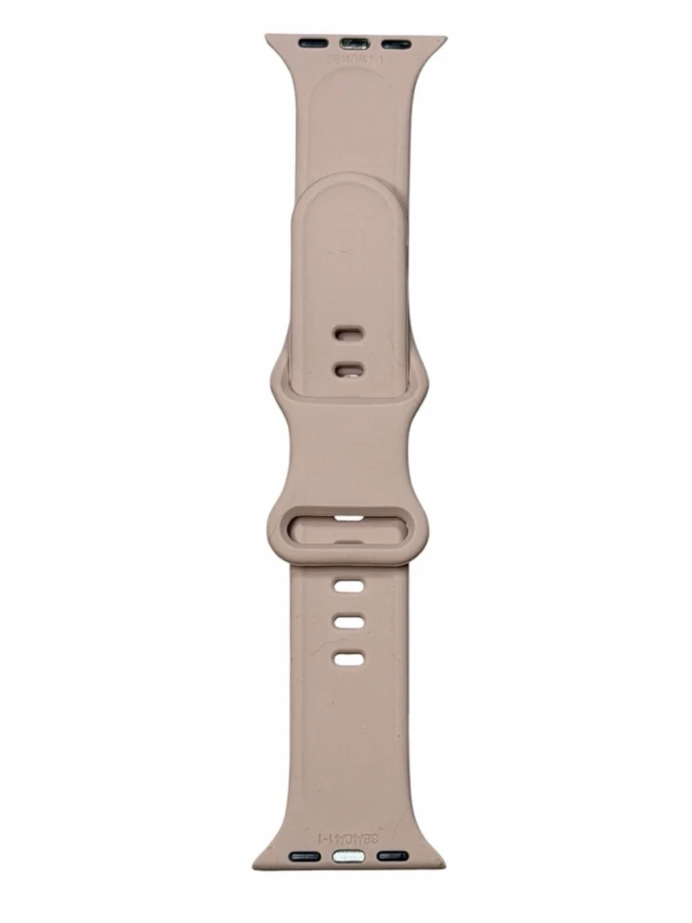 NWOT Set of 3 Arctime Silicone Apple Watch Bands - Dusty Pink, Tan, Light Gray